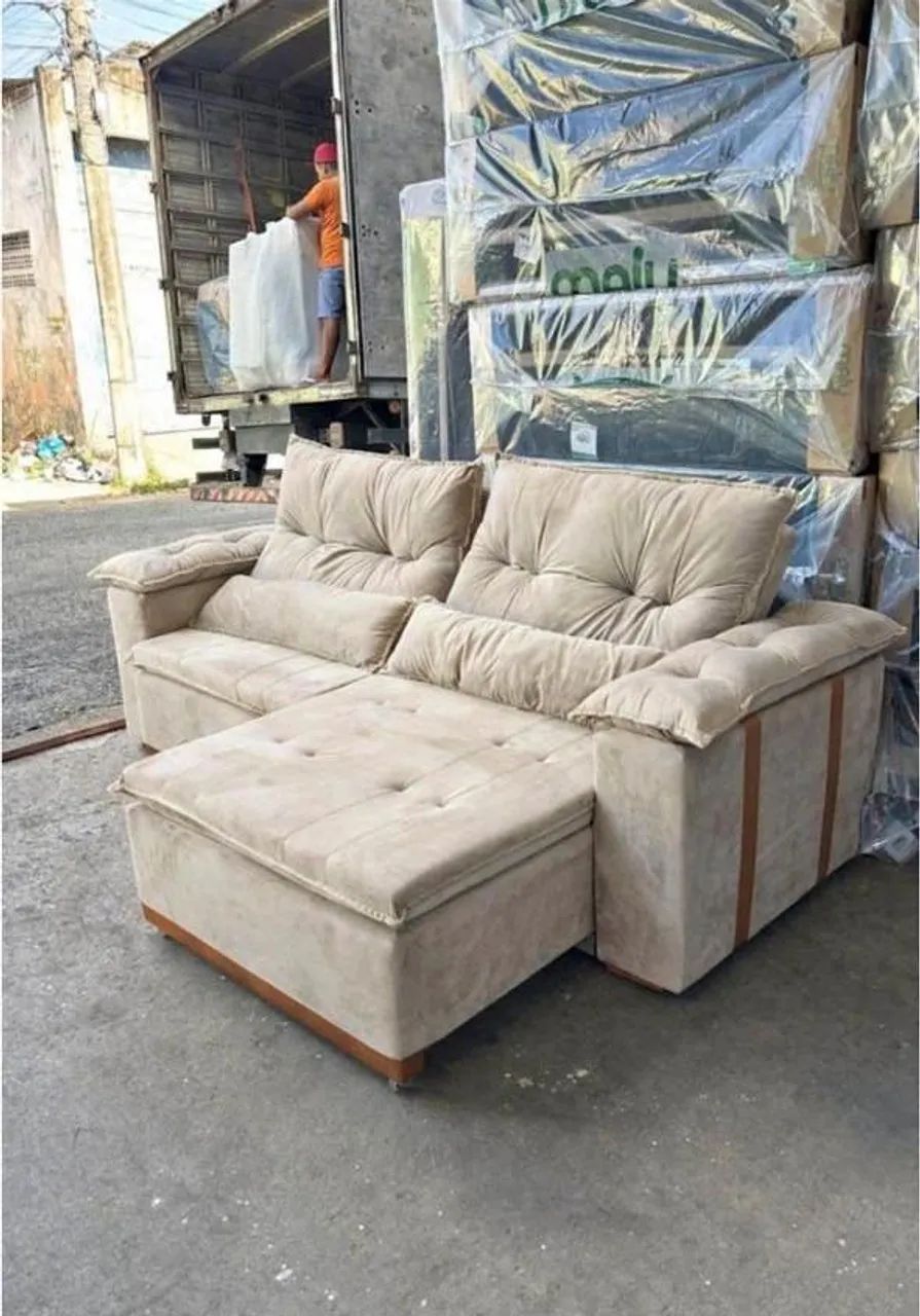 Sofa luxo promoção 