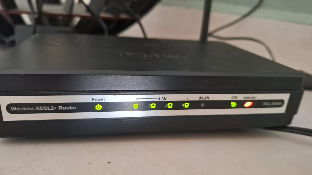 Roteador d-link 50$ reais semi novo 