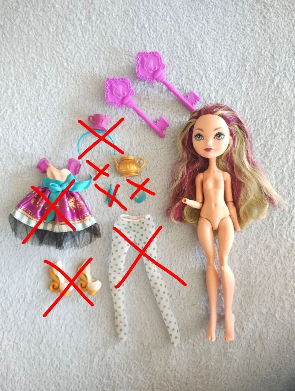 Itens Avulsos Madeleine Ever After High 