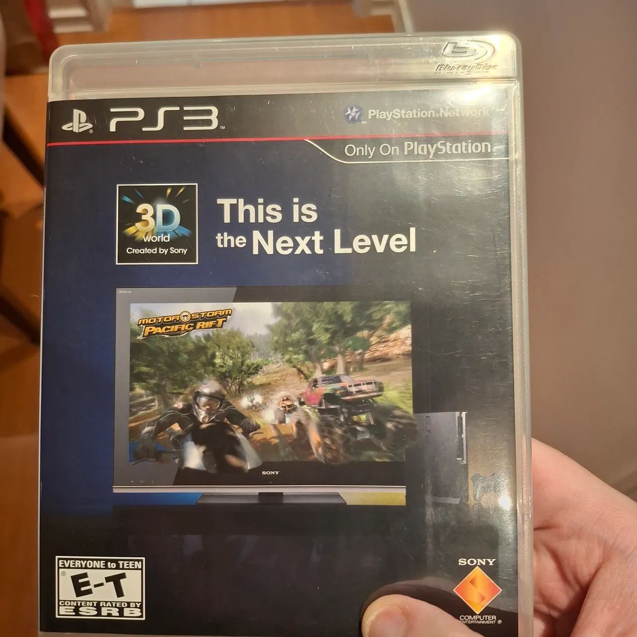 jogo ps3 this is the next level 3d - raridade