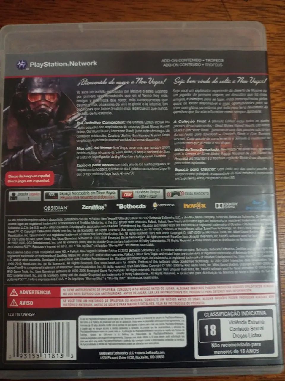FALLOUT New Vegas Ultimate Edition PS3  - Foto 2