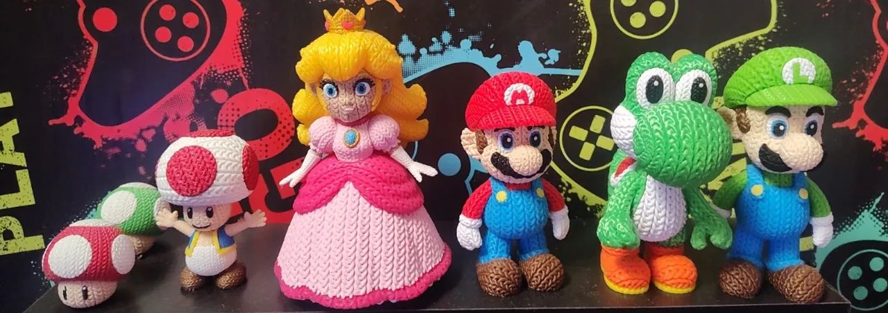 COLEÇÃO SUPER MARIO IMPRESSÃO 3D-ITAPETININGA-SP - Foto 2