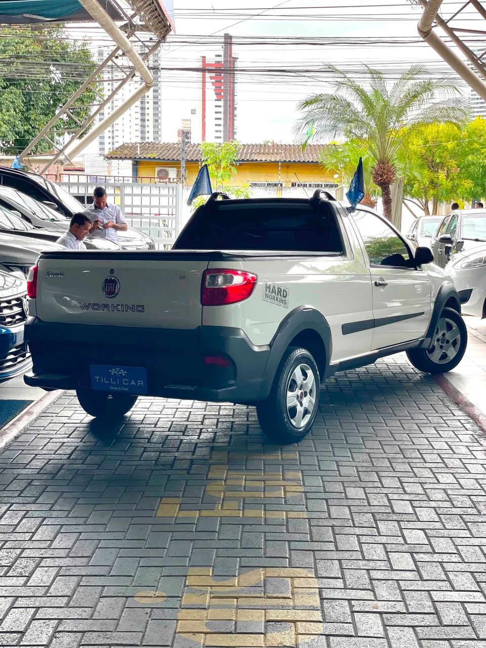 Fiat Strada Working Hard 1.4 Fire Flex 8V CE 2018 - Foto 4