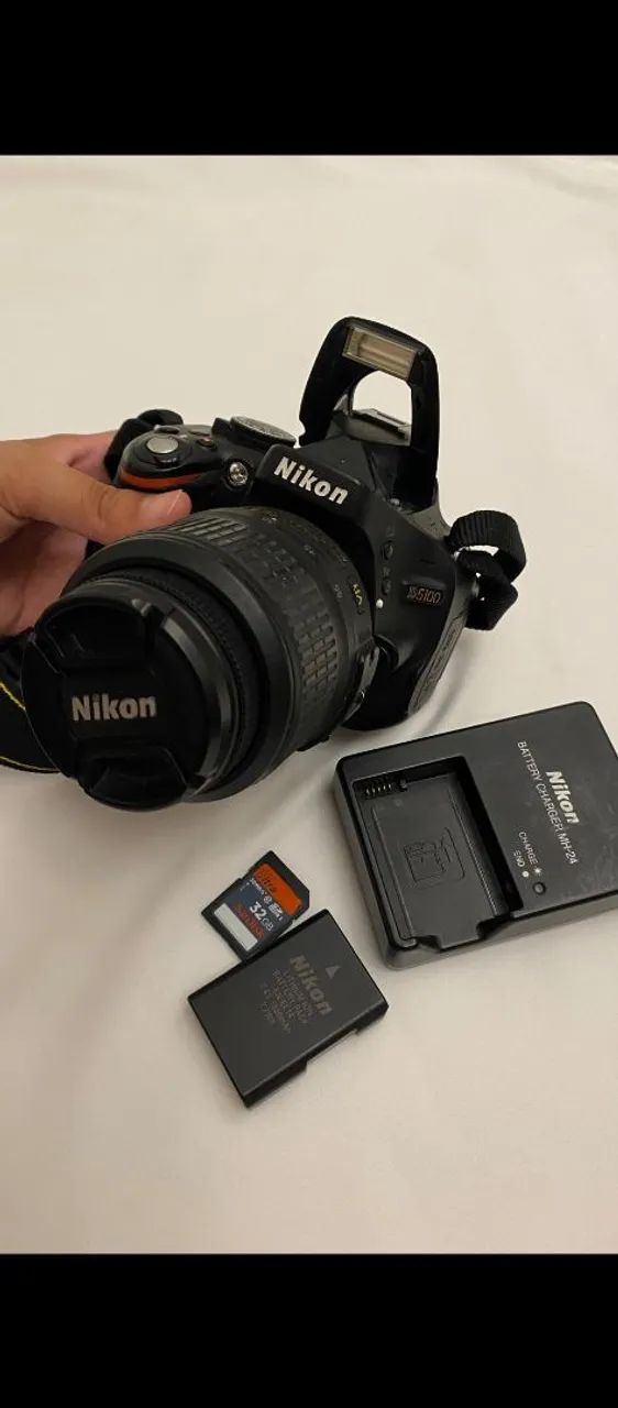 Câmera Nikon D5100 (Câmera, lente e acessórios) - Foto 4