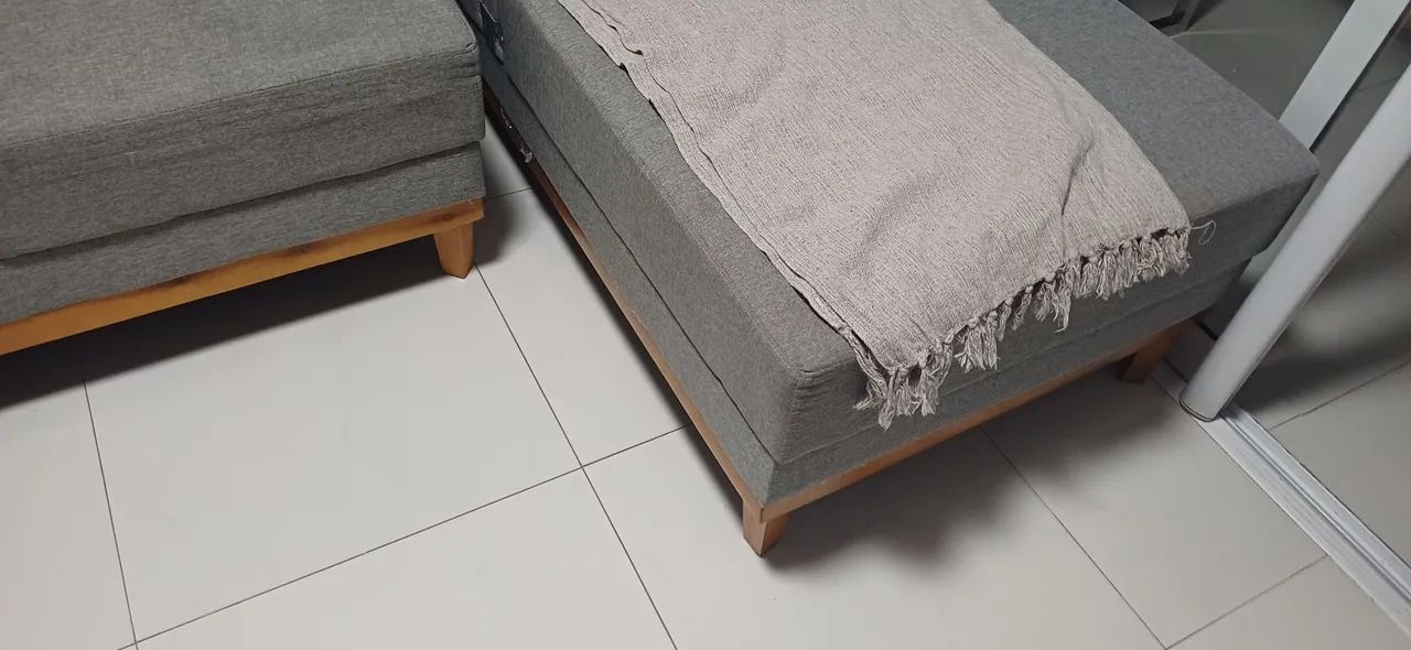 Vende-se sofa de ninho de 4 lugares novo - Foto 5