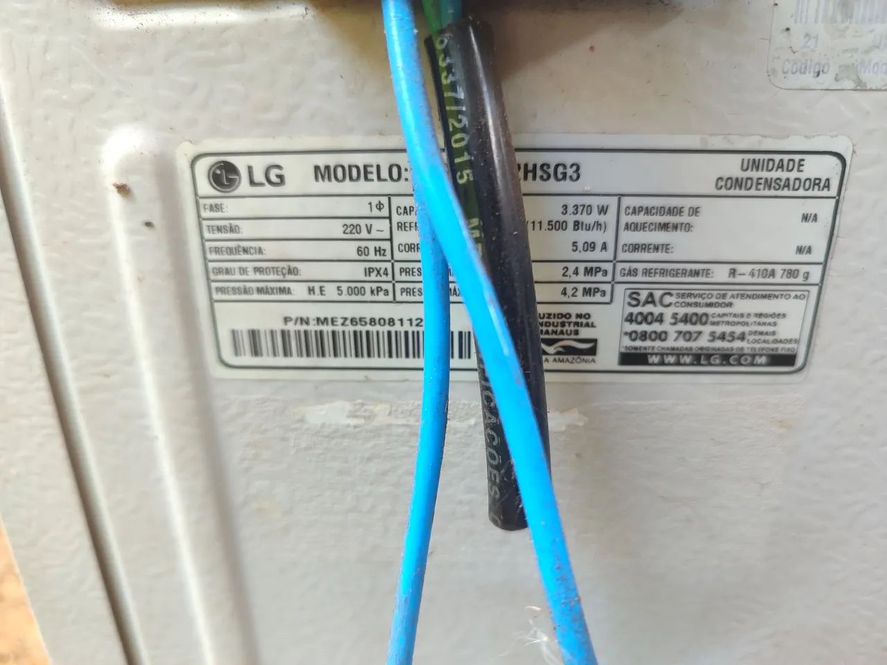 Ar condicionado LG 12mil BTUs dual inverter  - Foto 2