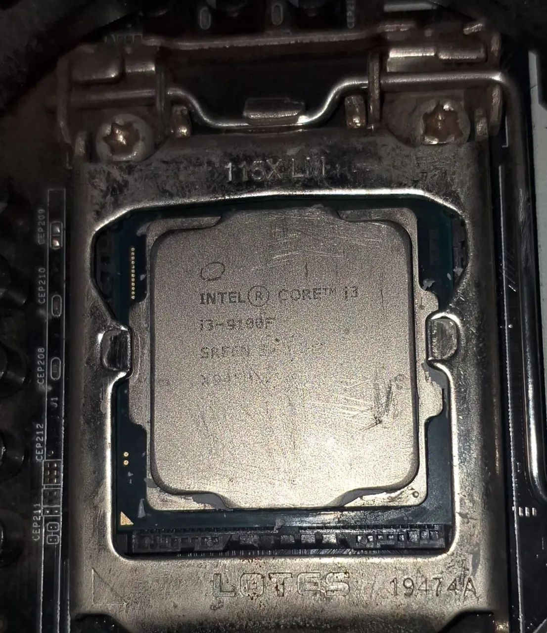 Kit Placa mãe + Intel i3 9100F
