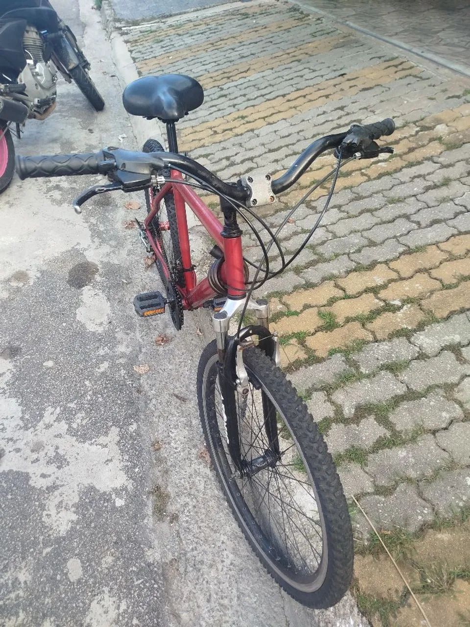 Bicicleta aro 26 quadro de alumínio  - Foto 3