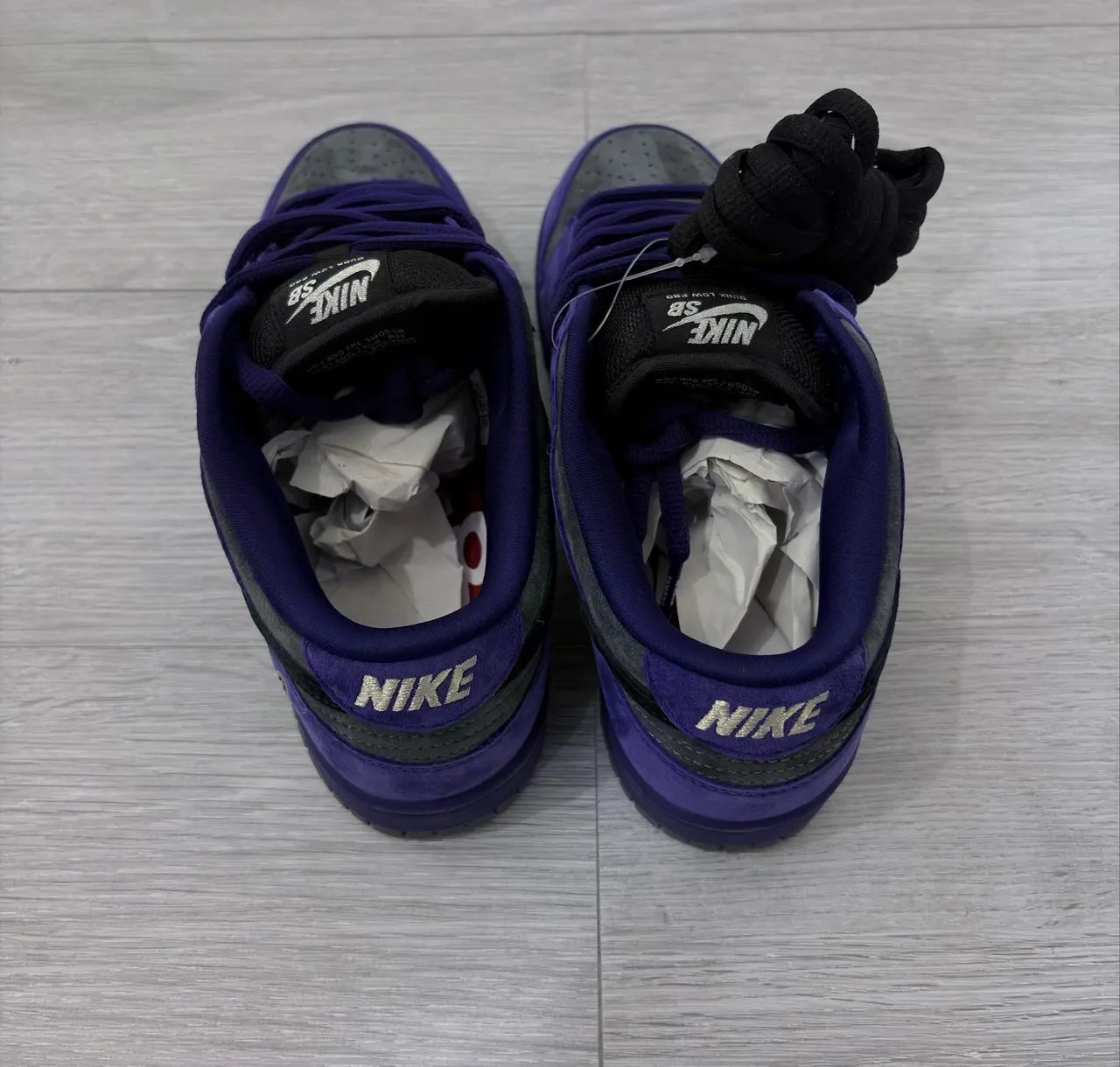 Dunk nike x supreme 94 roxo 