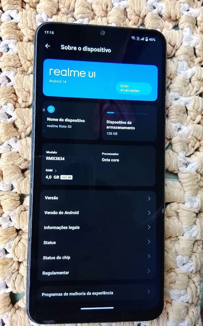Realme note 50
