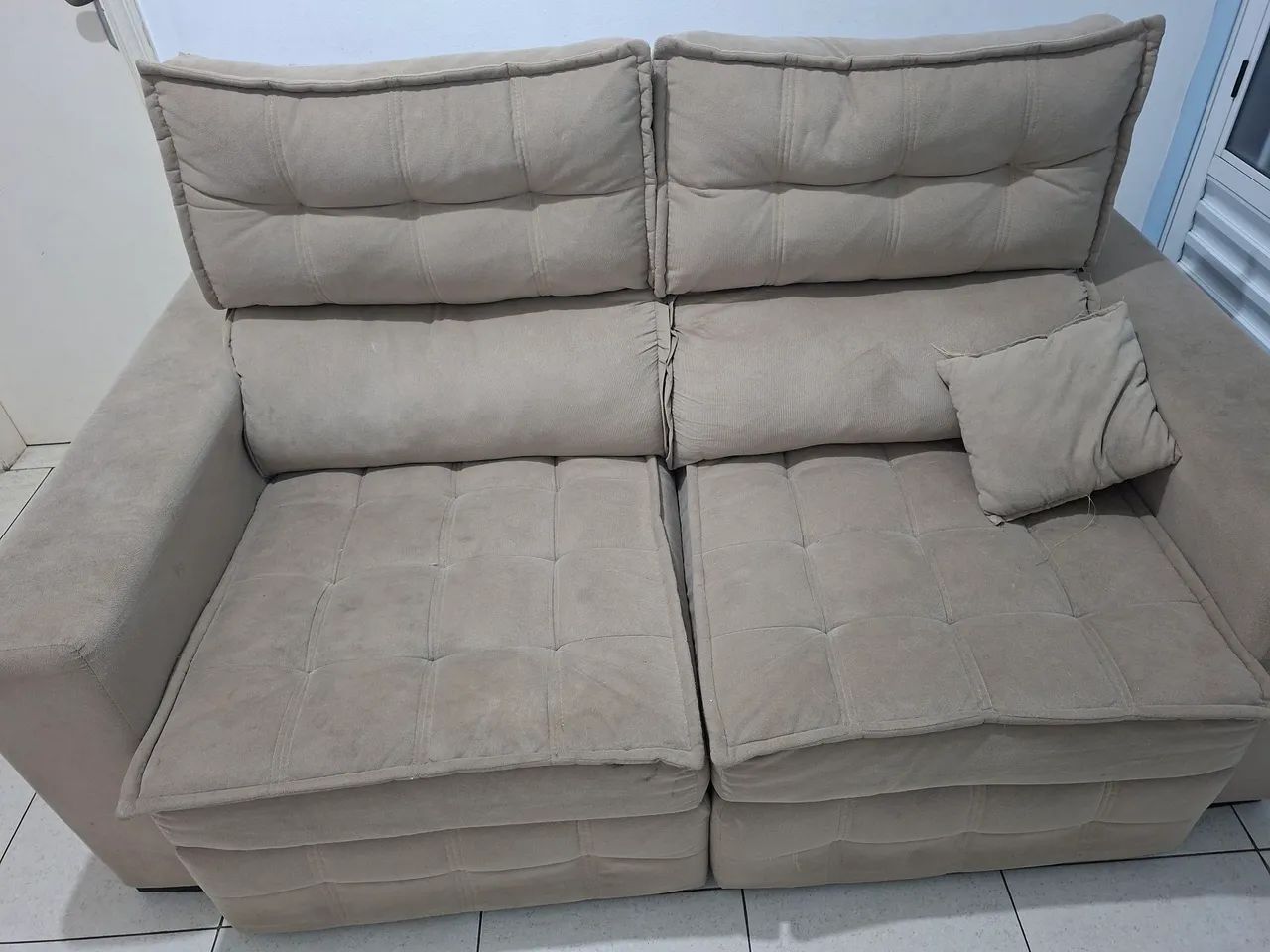 Sofa 2 lugares retratil