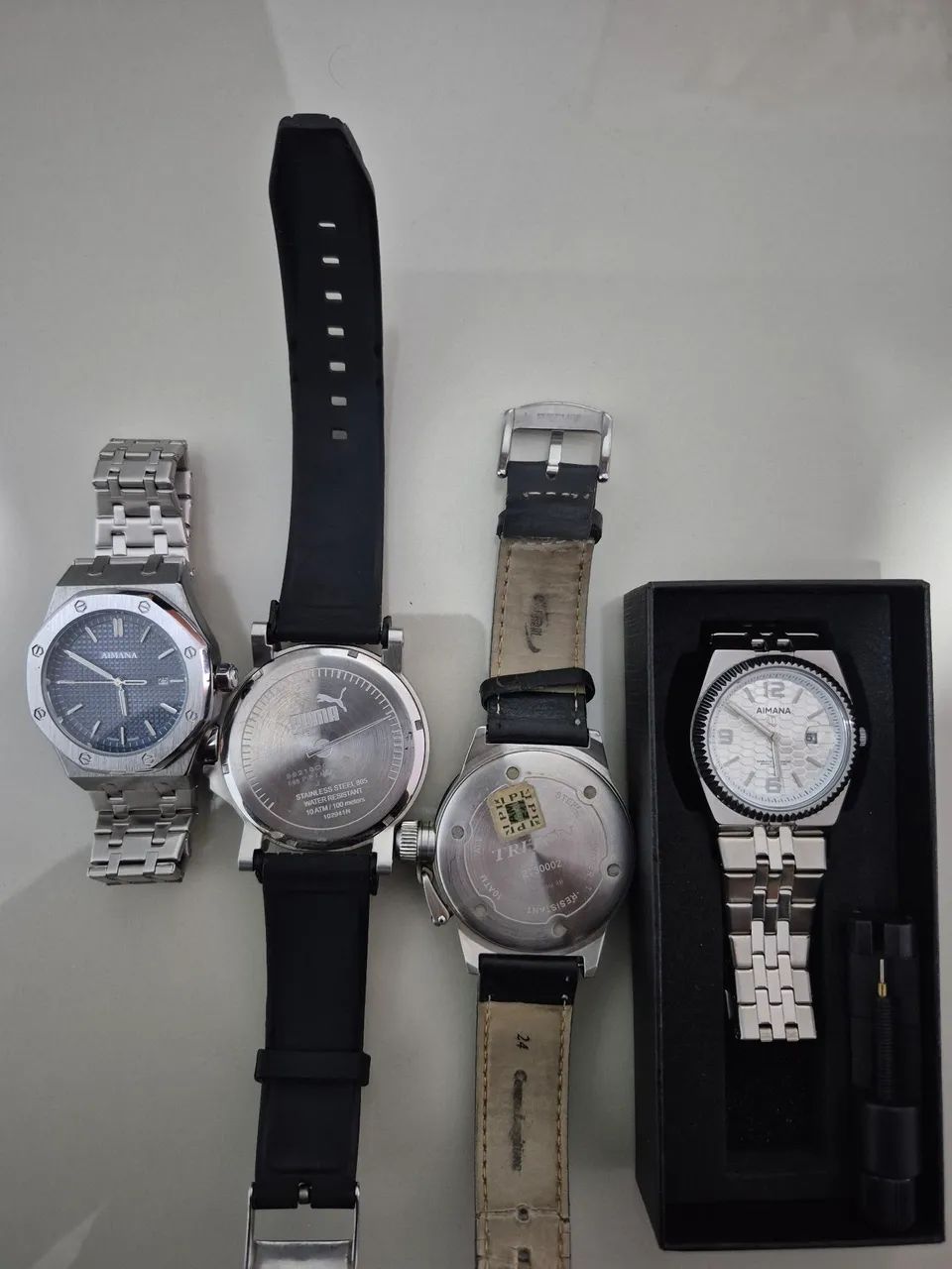 Black Friday  com 4 relógios Puma, Triton e Aimana  - Foto 4
