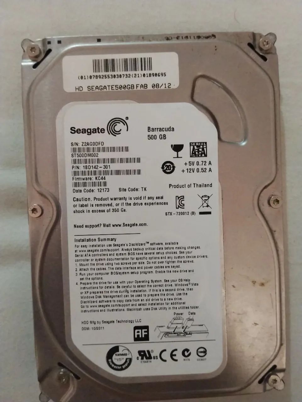 HD 500gb