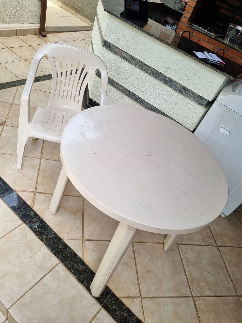 Mesas 4 lugares de plástico  - Foto 4