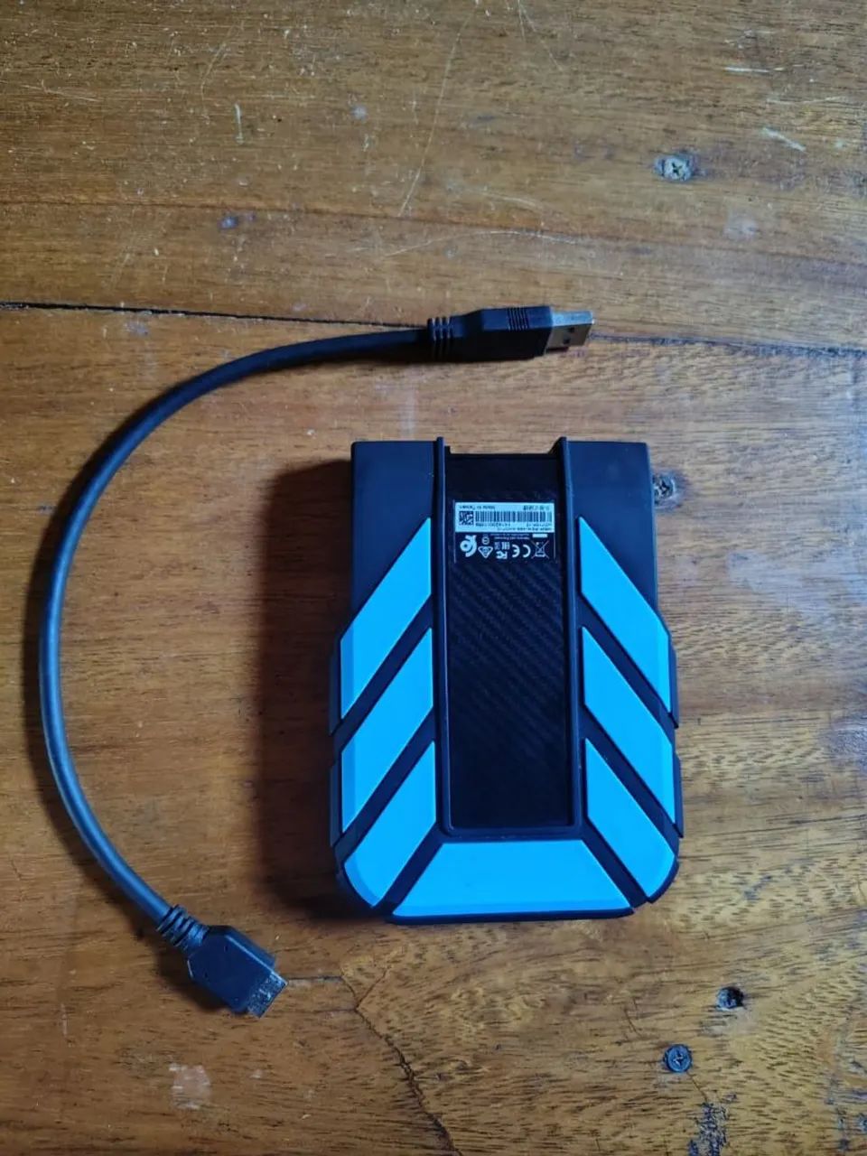 HD EXTERNO ADATA DE 1 TB DE ARMAZENAMENTO  | FUNCIONA EM PC E NOTEBOOK VIA USB ! - Foto 2