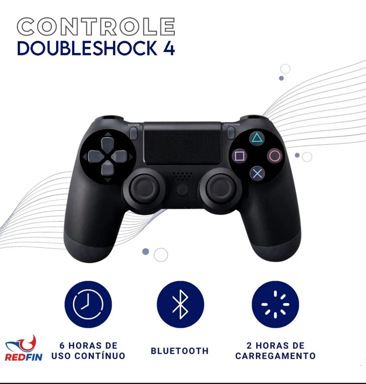 Controle de PS4 - Foto 3