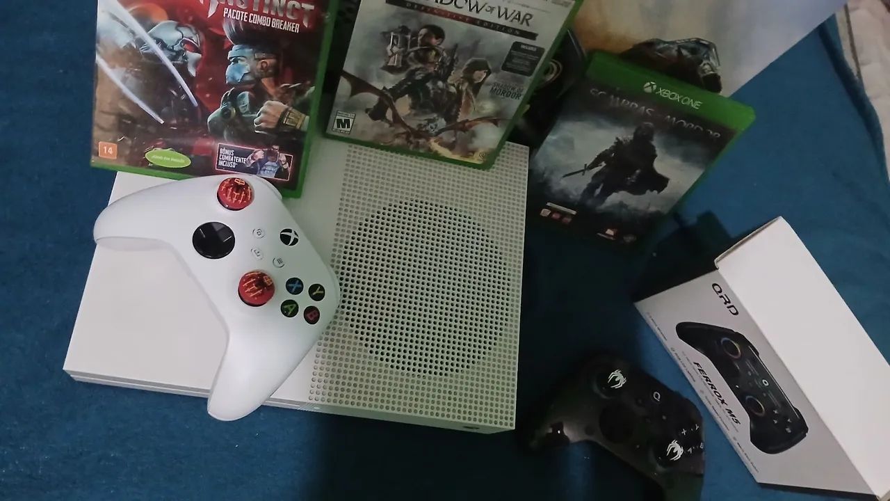 Xbox one com controle qrd