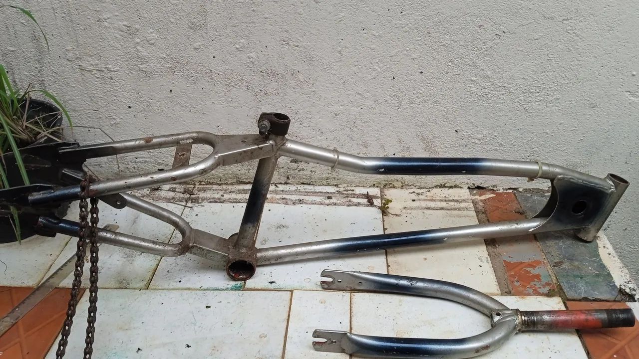 Quadro e garfo Caloi Cross cc1 aro 16 