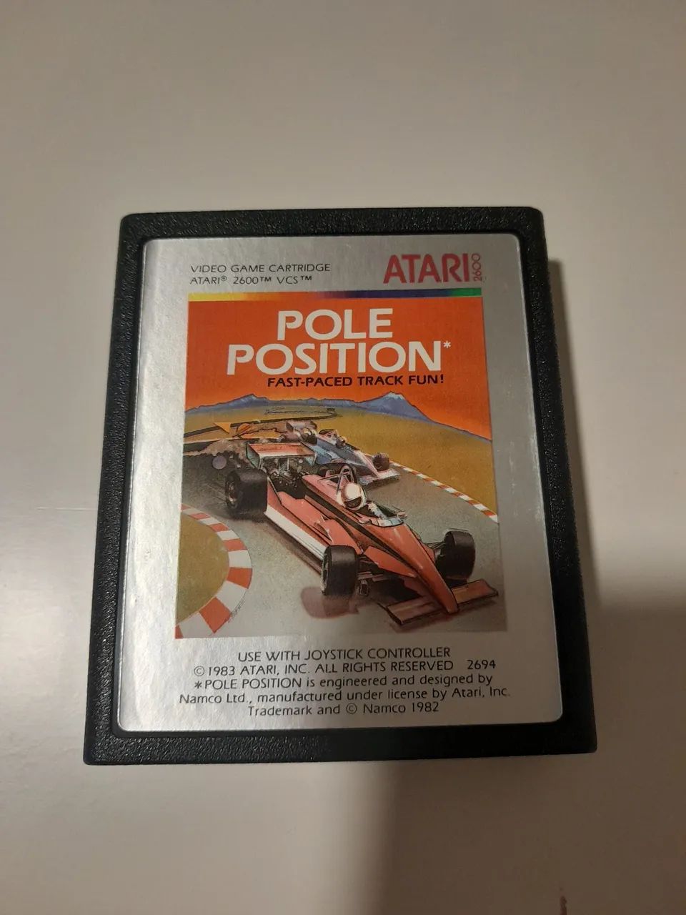 Pole position Atari 2600 original 