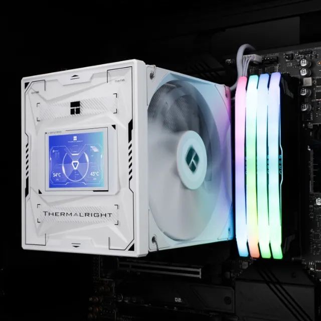 Thermalright Burst Assassin 120 Vision WHITE