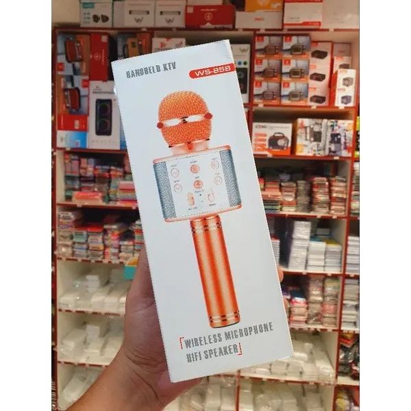 Microfone de Karaokê Bluetooth - Foto 4