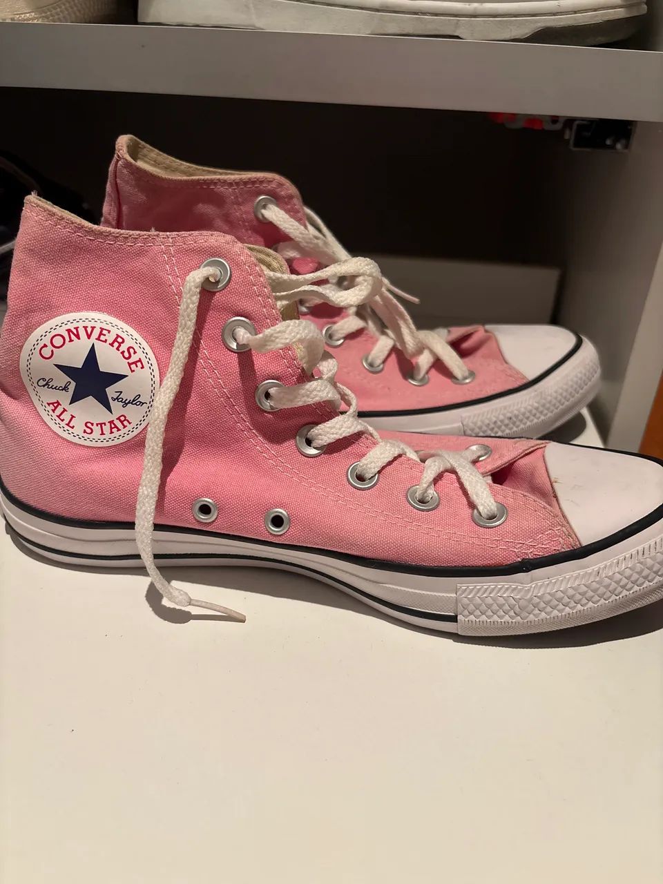 All star cano alto rosa  - Foto 2