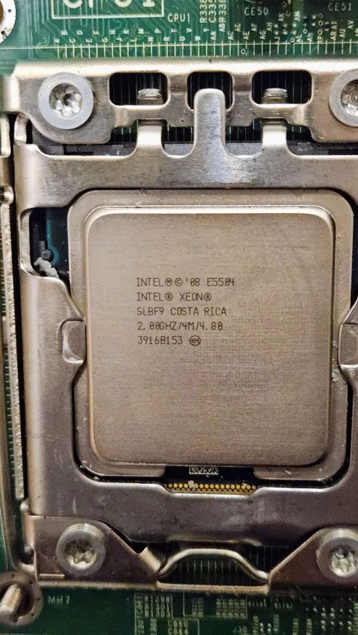 Placa Dell PowerEdge T410 M638F Xeon E5504 com Dissipador - Foto 2