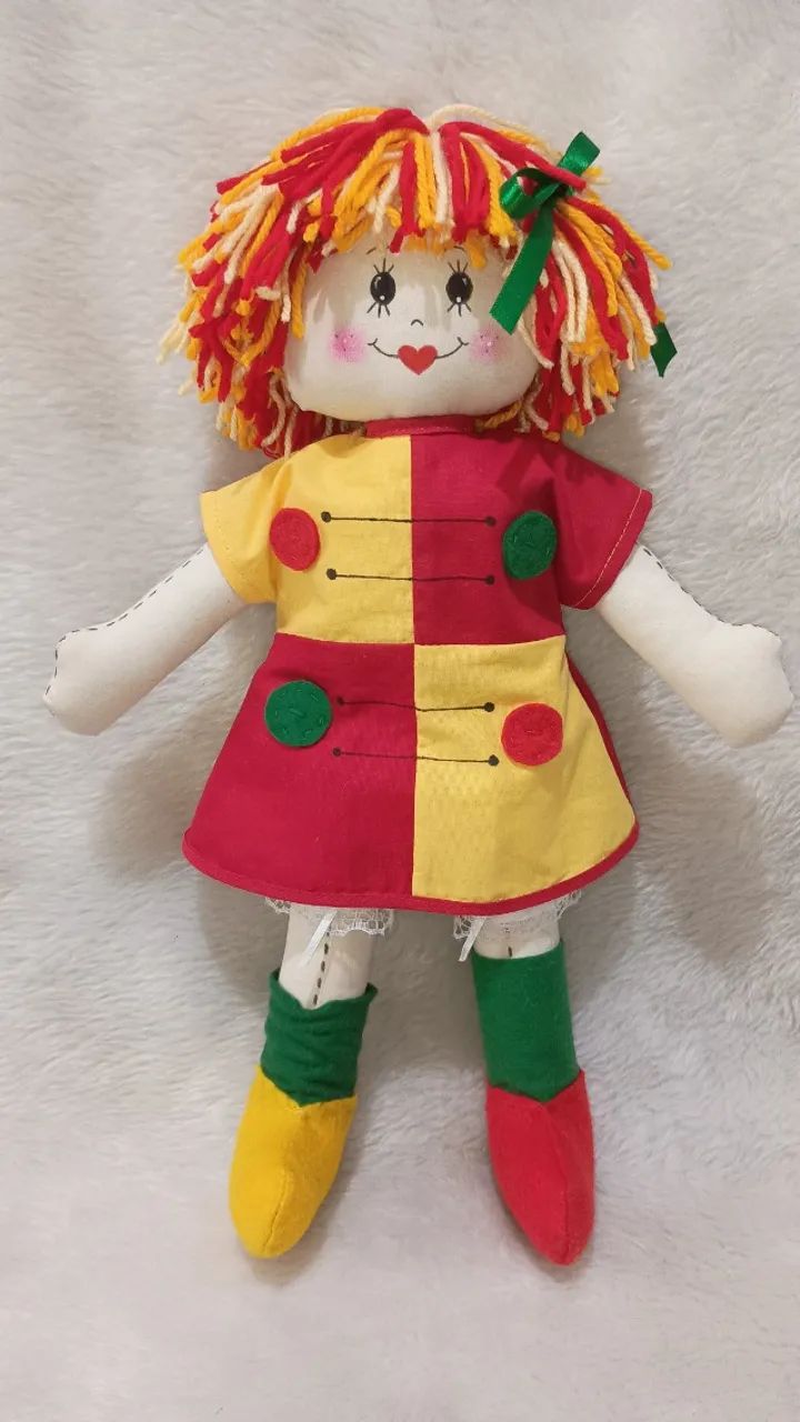 Boneca de pano Emília  - Foto 3