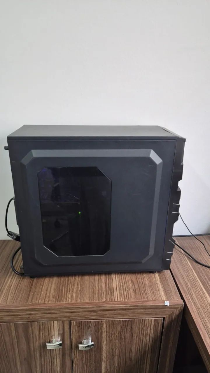 PC Completo Intel Core i5 RX 550 4GB SSD 240GB 8GB RAM + 2 Monitores LG - Foto 4
