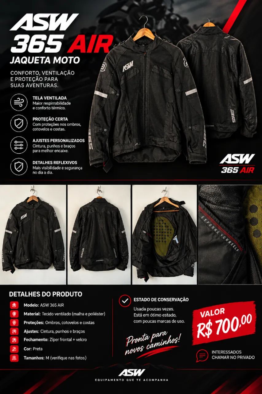 Jaqueta ASW 365 AIR