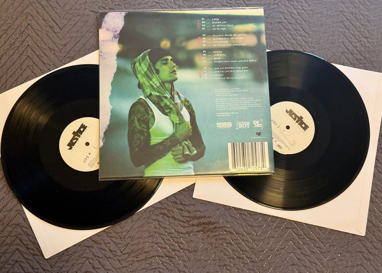 Vinil Justin Bieber Justice Duplo - Foto 4
