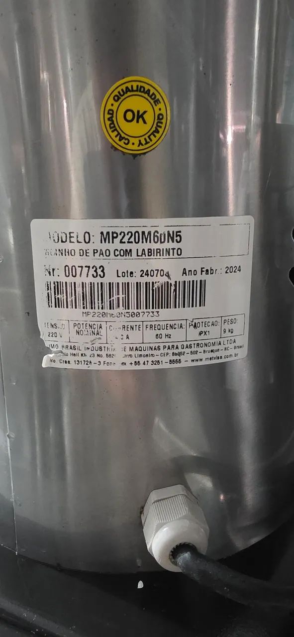 Moinho para farinha de rosca inox  - Foto 4