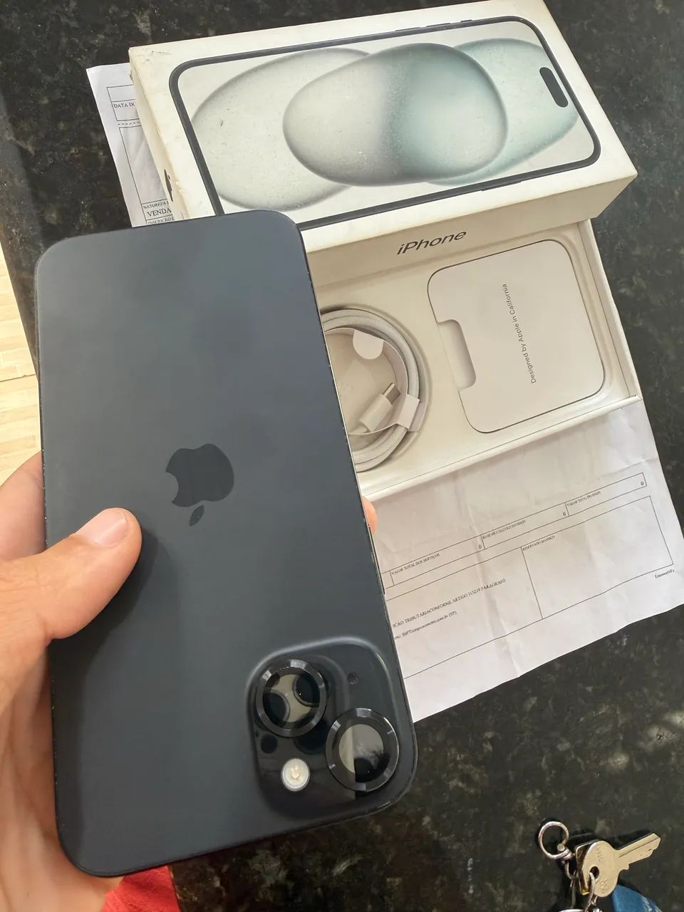 Iphone 15 Plus, 256GB - Completo e Nota Fiscal. - Foto 5