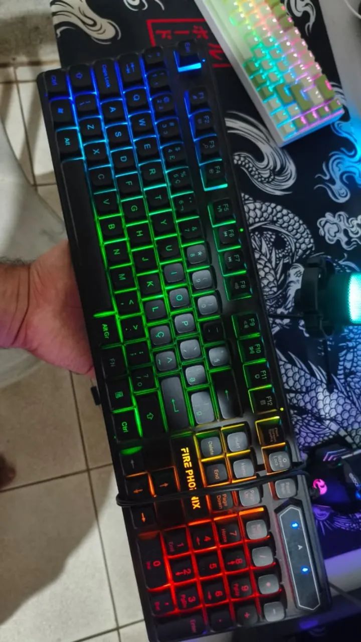 Kit Mouse e Teclado Gamer - Foto 2