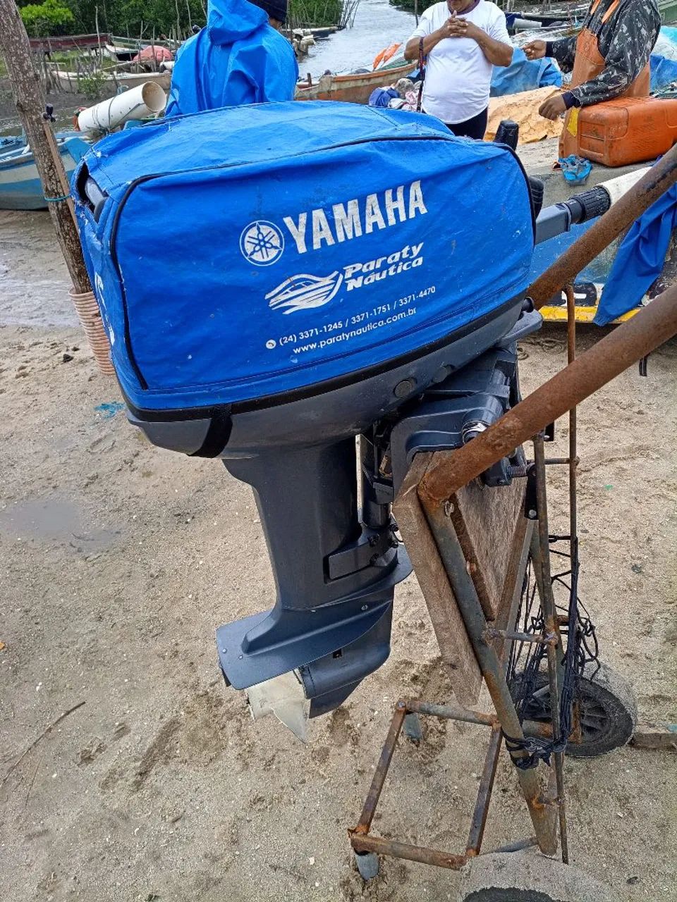 Motor de popa Yamaha 15 hp  - Foto 2