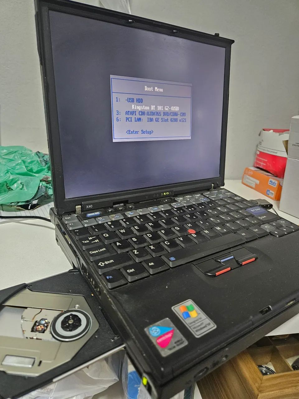 Notebook IBM ThinkPad x40 vintage - Foto 2