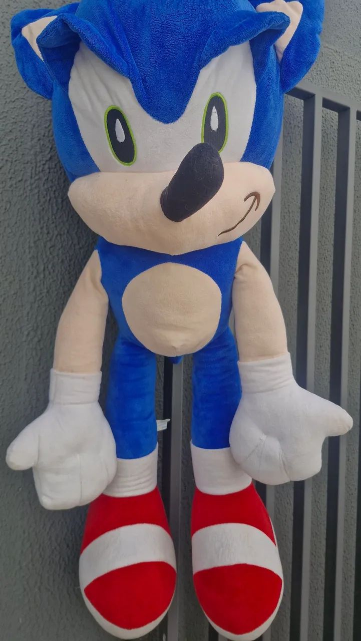 Sonic pelúcia gigante