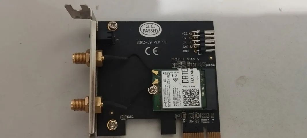 Placa de Wi-fi duas antenas para PC