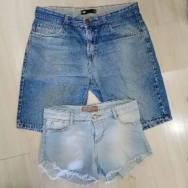 2 shorts femininos tamanho 44