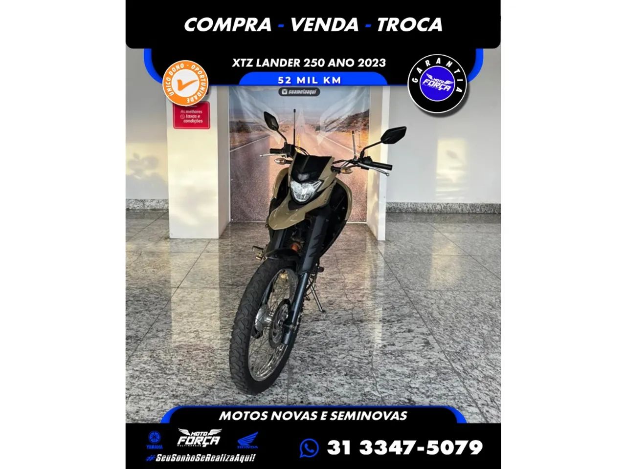 Lander 250ABS Ano2023 Unico Dono Revisada Garantia - Foto 2