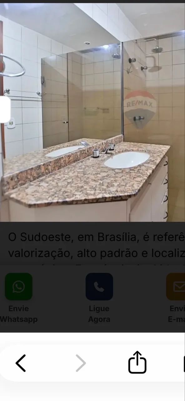 Pia granito com armário  - Foto 2