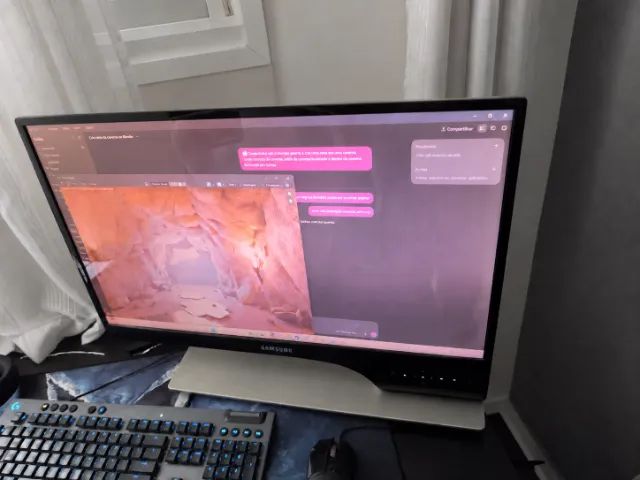 Monitor Samsung S27A950D 27 polegadas Full HD 120 Hz - Foto 2