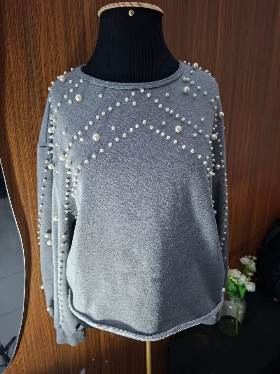 Blusa perolada - Foto 2