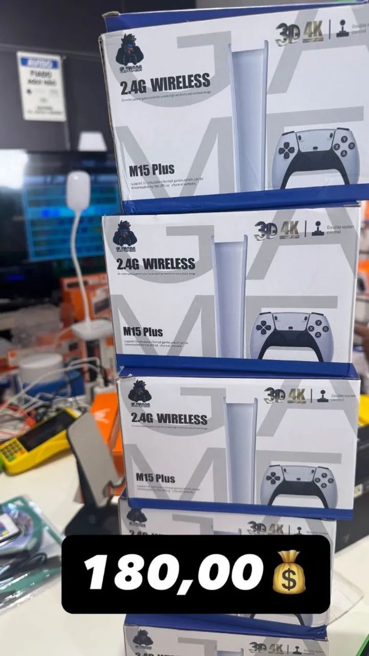 Game Stick m15 Plus promoção  - Foto 4