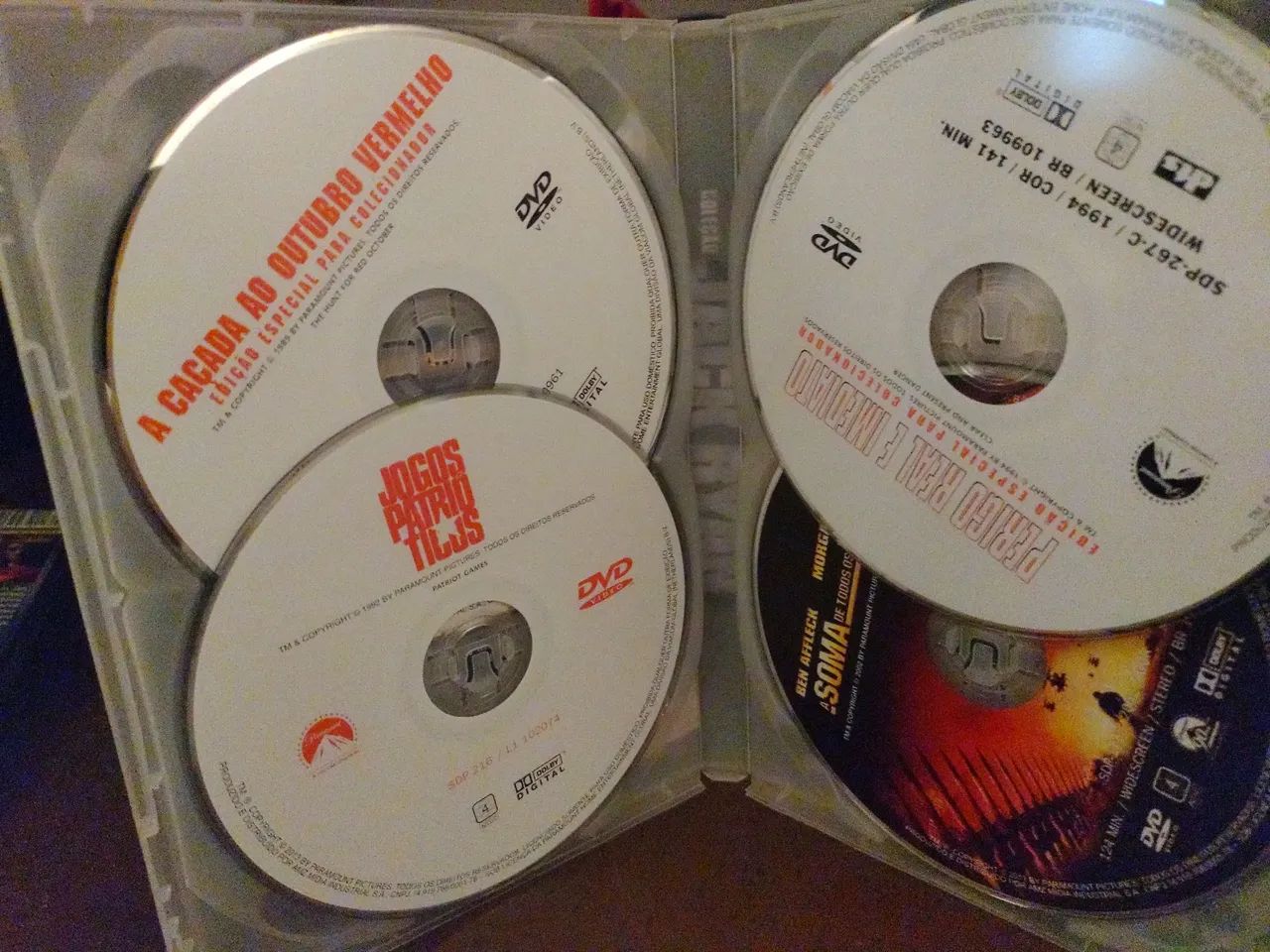 Dvd Coleção Jack Ryan - Foto 3