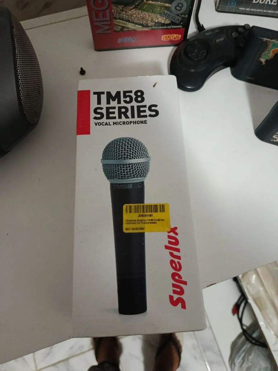 MICROFONE SUPERLUX TM58 DINÂMICO  - Foto 6