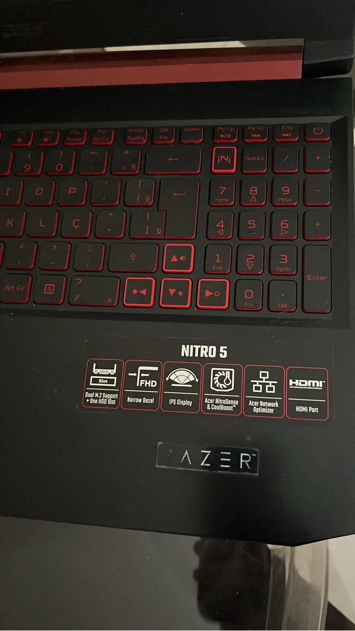 Acer nitro 5 notebook Gamer  - Foto 4