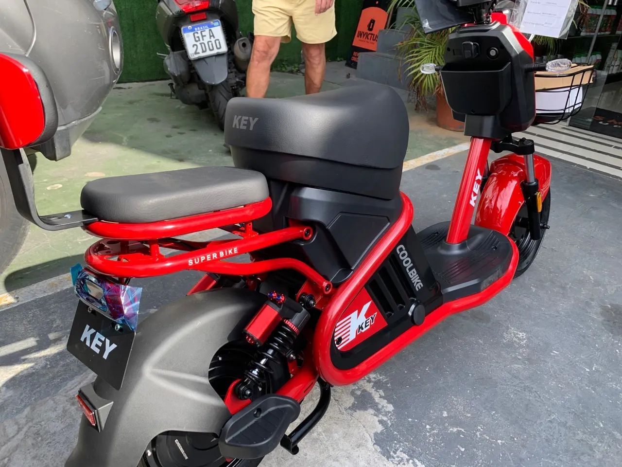 Scooter elétrica zero km 1.000w lítio  - Foto 2