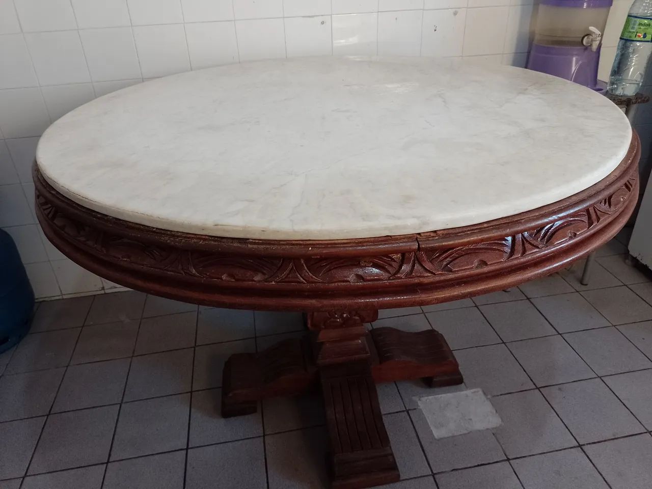 Mesa de madeira antiguidade  - Foto 4