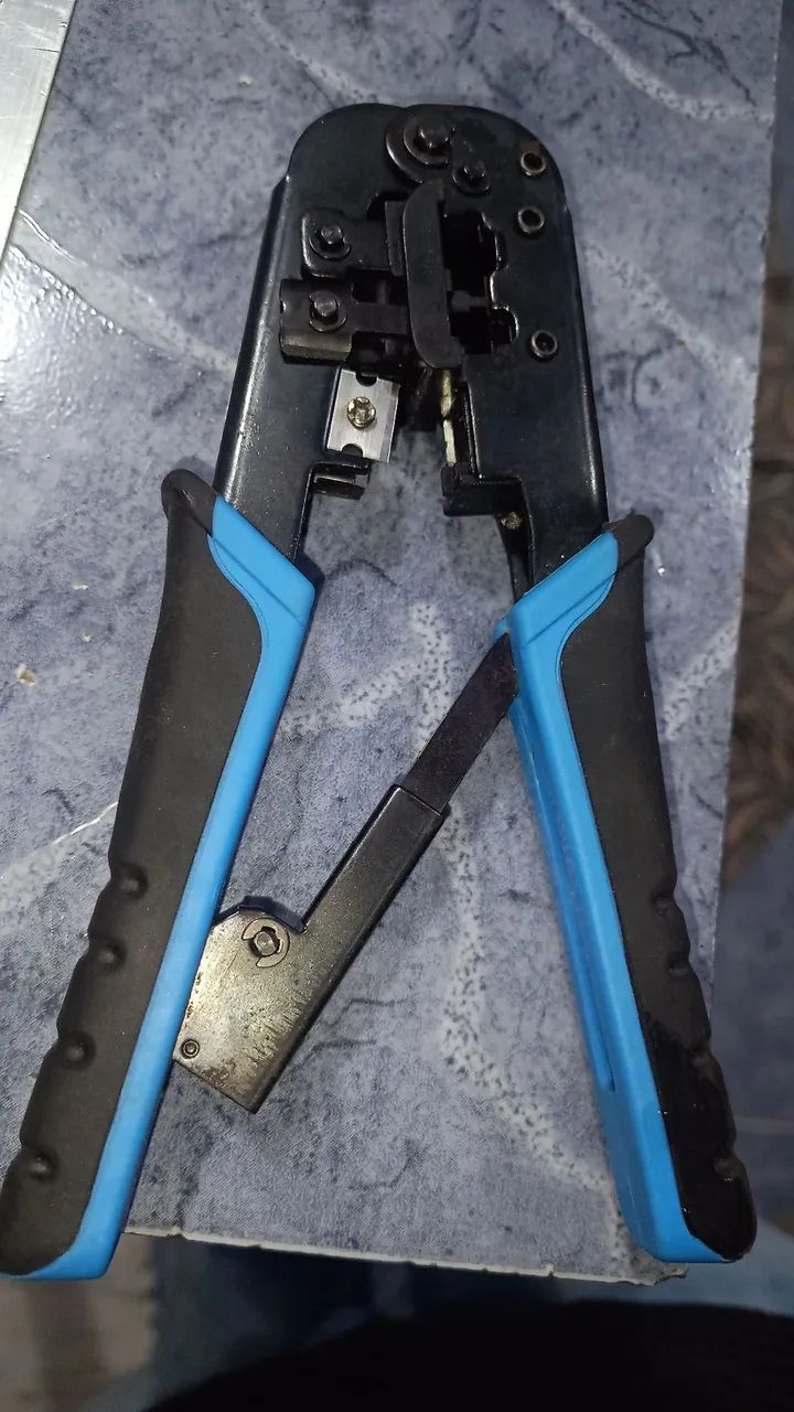 Alicate de cabo de rede j45 - Foto 2